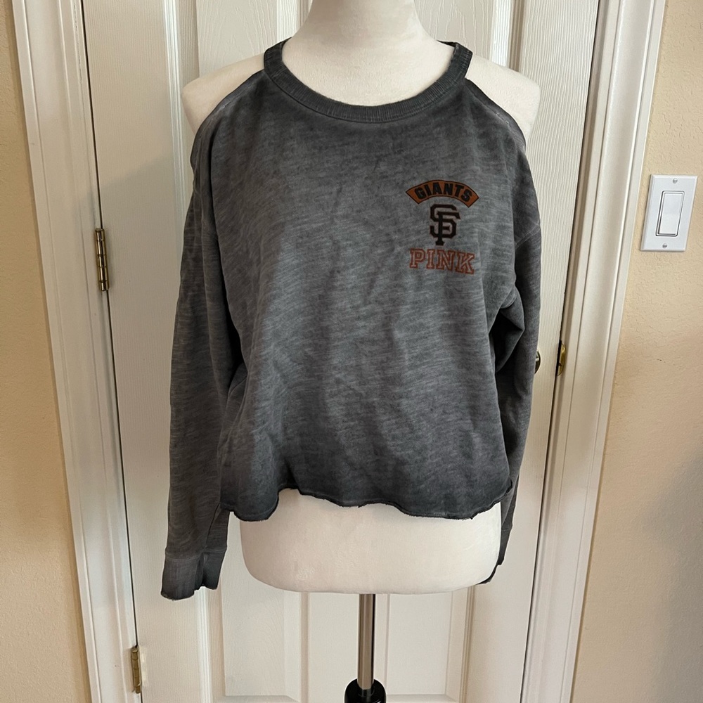 Victoria secret PINK open shoulder sweater